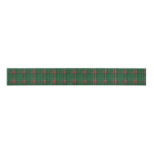 Green Plaid with Red and White Grosgrain Lint (Voorkant)