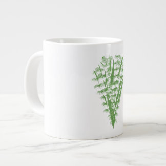 Green plant in the shape of a bouquet. extra grote beker