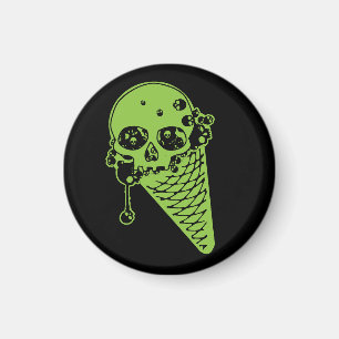Green Poison Ice Cream Magnet Magneet