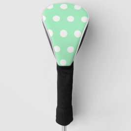 Green Poka Dots Golfheadcover