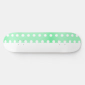 Green Poka Dots Skateboard (Horizontaal)