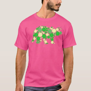 Green Polka Dot T Rex Dinosaur Tshirt Internationa