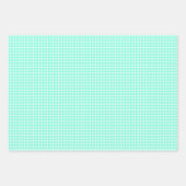 Green Polka Dots Inpakpapier Vel (Voorkant 3)