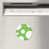 Green Polka Dots Magneet (Insitu (Vaatwasser))