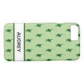 Green Polo Player Case-Mate iPhone Case (Achterkant (Horizontaal))