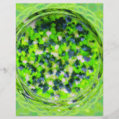 Green Potpourri Bulk Scrapbook Paper Pages Flyer (Achterkant)