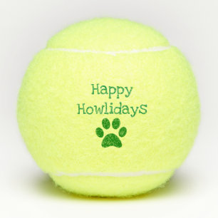 Green Prettige feestdagen Feestdagen Tennisballen