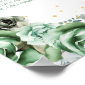 Green Princess Quinceañera 10 tables Tableau de si (Coin)