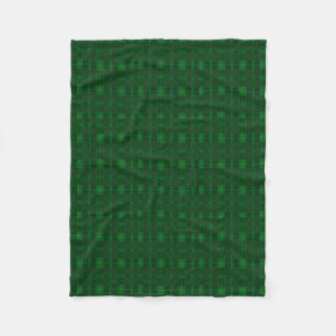 Green Pset Fleece Blanket