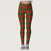 Green Pset kerst Leggings (Voorkant)