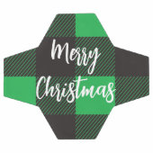 Green Pset Pattern Merry Kerstry Voetbal (Enkel)
