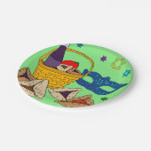 Green Purim Bord (Gekanteld)