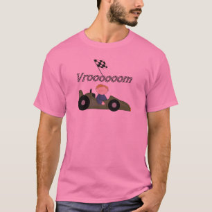 Green Race Car Vroom Tshirts en cadeaus