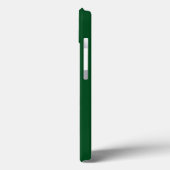 Green Racing Stripe Case-Mate iPhone Case (Achterkant / Links)