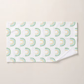 Green Rainbow Painting Irish Pattern Towel set Bad Handdoek (Handdoek)