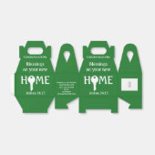 Green Realtor to Client NEW HOME Closing Gift Bedankdoosjes (Uitgevouwen)