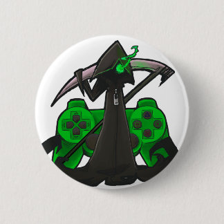 Green Reaper Badge Ronde Button 5,7 Cm