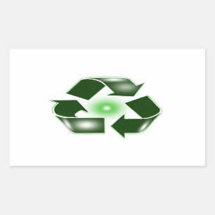 Green Recyclen Logo Sticker