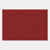 Green Red Black Happy Kwanzaa Polka Dot Pattern Inpakpapier Vel (Voorkant)