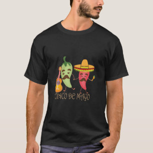 Green Red Chili Pepper T- T-shirt