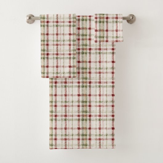 Green Red Cream Stripes  (En situation)