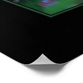 Green Reflections Norvège Poster (Coin)