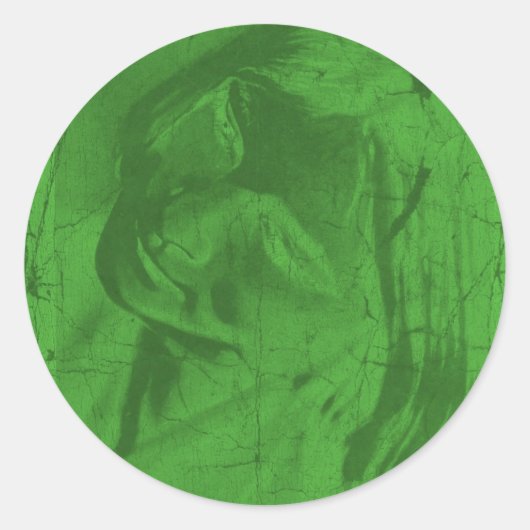 Green Reflections Sticker (Voorkant)