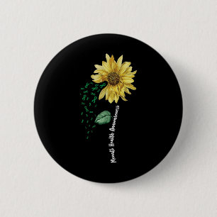 Green Ribbon Warrior and Supporters - Geestelijke Ronde Button 5,7 Cm