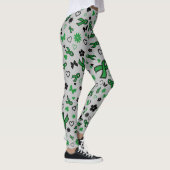 Green Ribbons Multi...C Diff Leggings (Rechts)