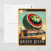 Green River, Utah | Carte Postale Ancienne (Devant / Derrière)