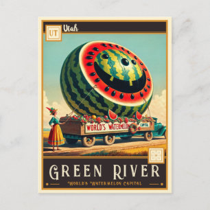 Green River, Utah   Carte Postale Ancienne