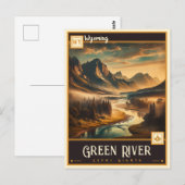 Green River, Wyoming | Briefkaart (Voorkant / Achterkant)