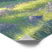 Green Riverbank Poster (Hoek)