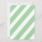 Green Rock Star Rock a Bye Baby shower Invitation (Dos)