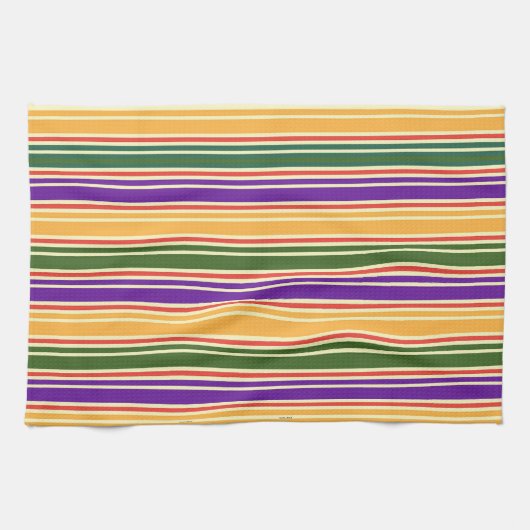 GREEN RODE PAARSE GELLOW THEEDOEK (Horizontaal)