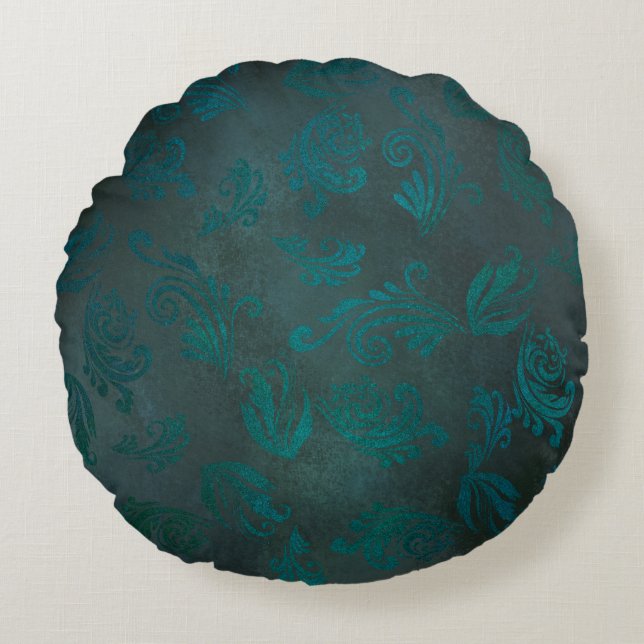 Green Rond Kussen (Voorkant)