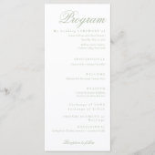 green sage programma (Voorkant)