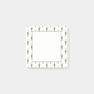 Green Saguaro Cactus Desert Southwest Garden Post-it® Notes