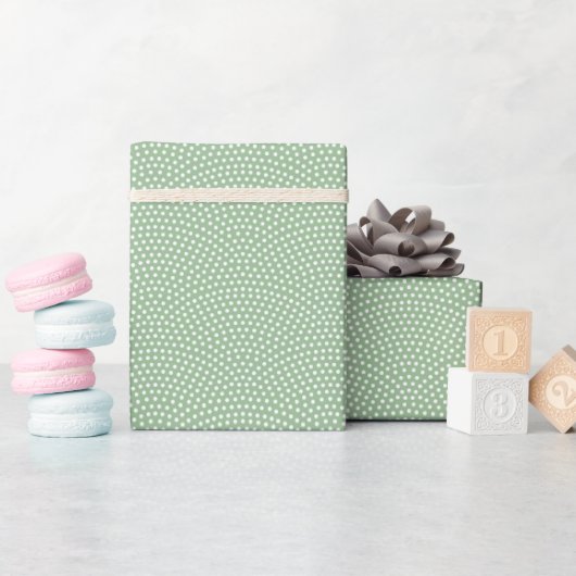 Green Same Komon Cadeaupapier (Baby Shower)