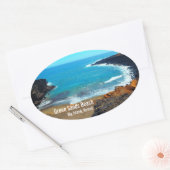 Green Sands Beach Big Island Hawaii stickers (Enveloppe)