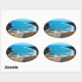 Green Sands Beach Big Island Hawaii stickers (Feuille)
