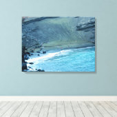 Green Sands Beach Hawaii Toile Enveloppée (Insitu (Plancher de Bois))
