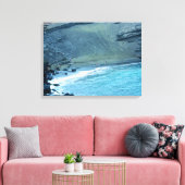 Green Sands Beach Hawaii Toile Enveloppée (Insitu(Salon))