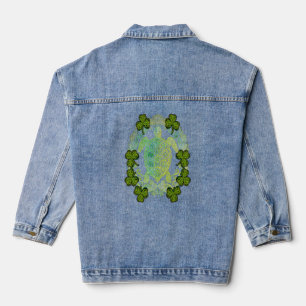 Green Sea Turtle Mandala Irish Shamrock C St Part