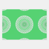 Green Seedling Tristyns Mandala Inpakpapier Vel (Voorkant 3)