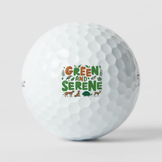 Green Serene Golfballen