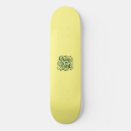 Green Serene Skateboard (Voorkant)