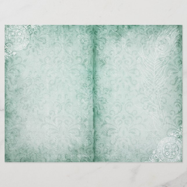 Green Shabby  pagina van het Doetherblad (Voorkant)