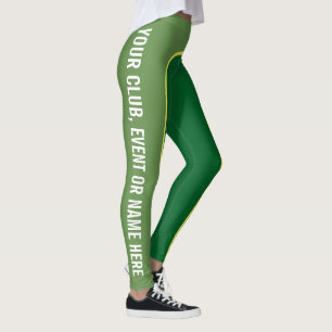 Green Shades Genoemde Leggings