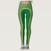 Green Shades Genoemde Leggings (Voorkant)